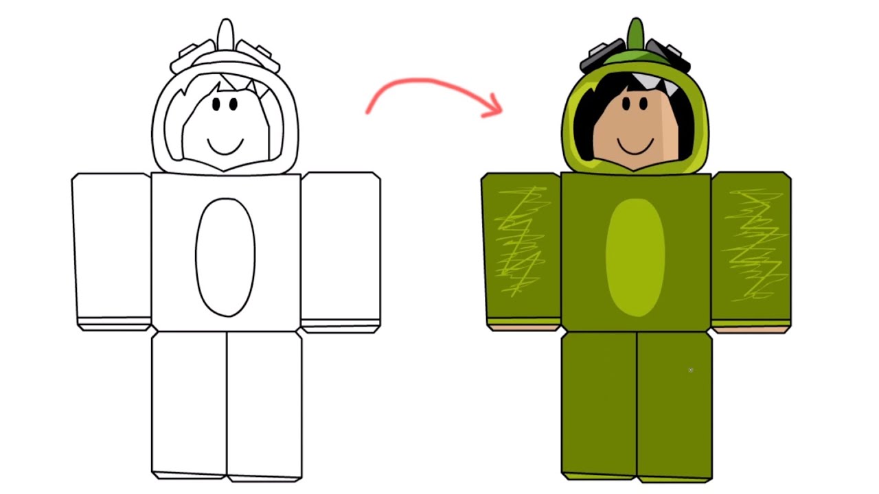 Roblox body drawing