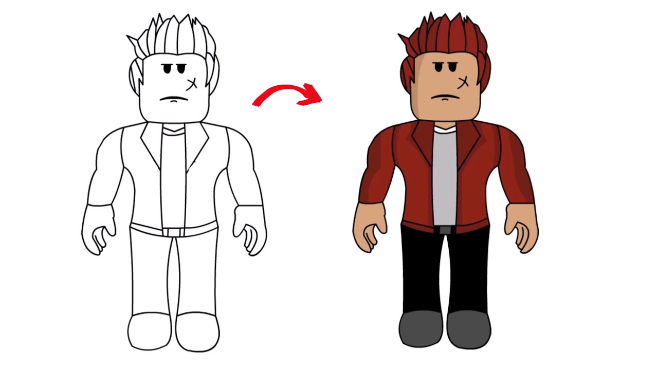 Roblox body drawing