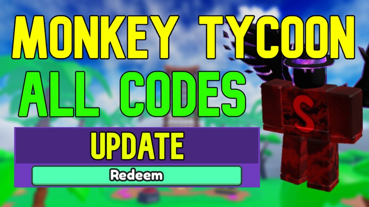 Monkey tycoon roblox codes